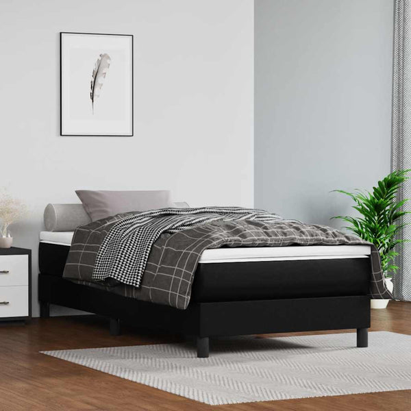 Taschenfederkernmatratze Kinder 80x160cm Schwarz