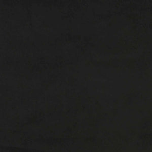 Taschenfederkernmatratze 80x210 cm Schwarz Samt
