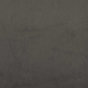 Taschenfederkernmatratze 120x210 cm Dunkelgrau Samt