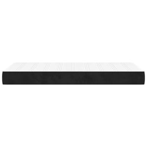 Taschenfederkernmatratze Schwarz Samt 140x210 cm