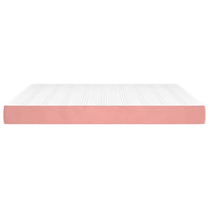 Taschenfederkernmatratze Rosa Samt 160x210 cm