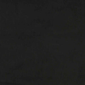 Taschenfederkernmatratze 80x220 cm Schwarz Samt