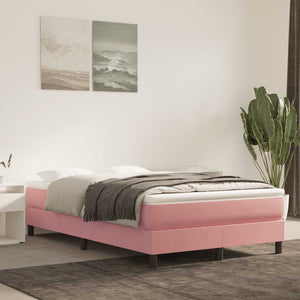 Taschenfederkernmatratze Rosa Samt 120x220