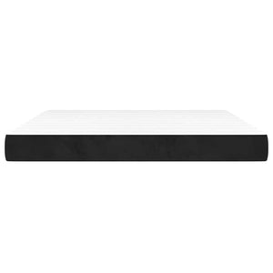 Taschenfederkernmatratze 160x220 cm Schwarz Samt