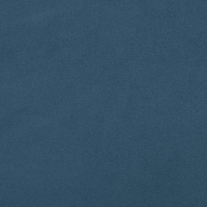 Taschenfederkernmatratze 160x220 cm Dunkelblau Samt