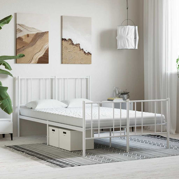 Schaumstoffmatratze 120x220 cm, 7-Zonen, Weiß