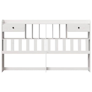 Kopfteil Weiß 180cm mit Stauraum
