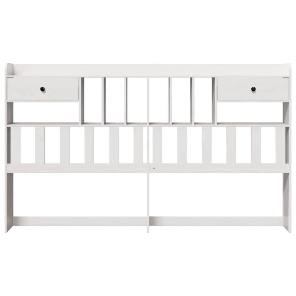 Kopfteil Weiß 180cm mit Stauraum