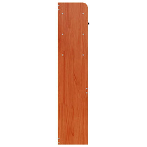 Kopfteil 160 cm mit Stauraum, Wachsbraun