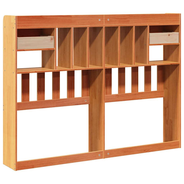 Kopfteil 160 cm mit Stauraum, Wachsbraun