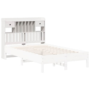 Weißes Kopfteil 135 cm mit Stauraum