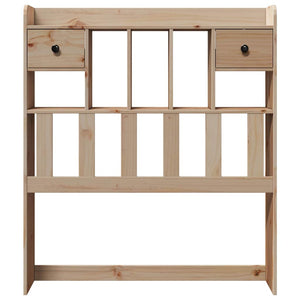 Kopfteil 100 cm Kiefer Massivholz mit Stauraum