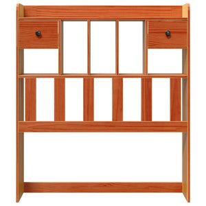 Kopfteil Wachsbraun 100 cm Kiefer Massivholz