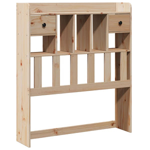 Kopfteil 90cm Kiefer Massivholz mit Stauraum