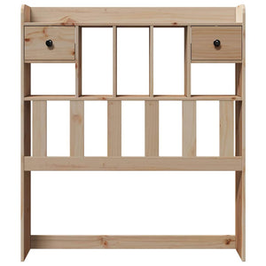 Kopfteil 90cm Kiefer Massivholz mit Stauraum