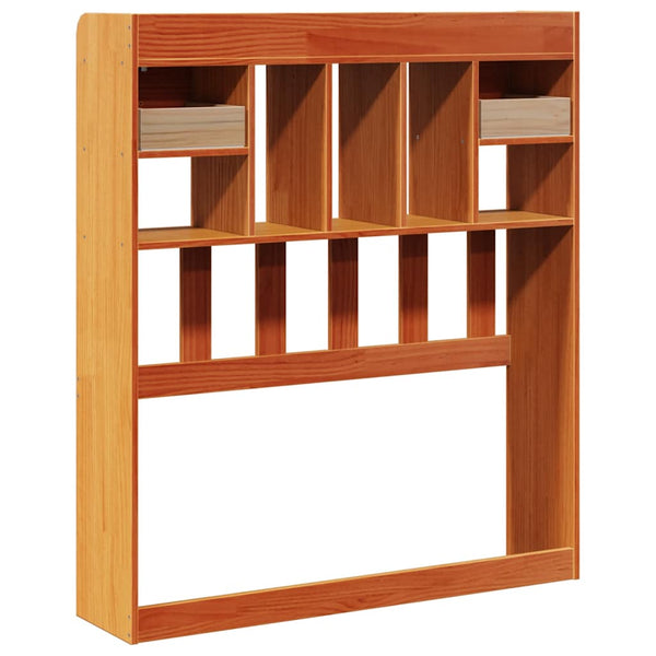 Kopfteil Wachsbraun 75cm Kiefer Massivholz