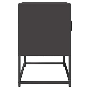 Schwarzer TV-Schrank, 68 cm