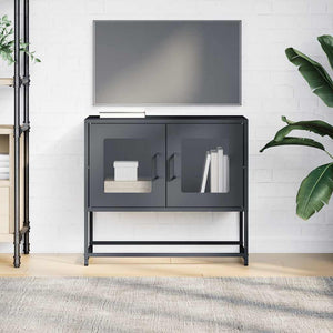 TV-Schrank Anthrazit 68x39x60,5 cm Stahl