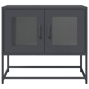 TV-Schrank Anthrazit 68x39x60,5 cm Stahl