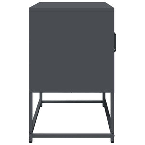 TV-Schrank Anthrazit 68x39x60,5 cm Stahl