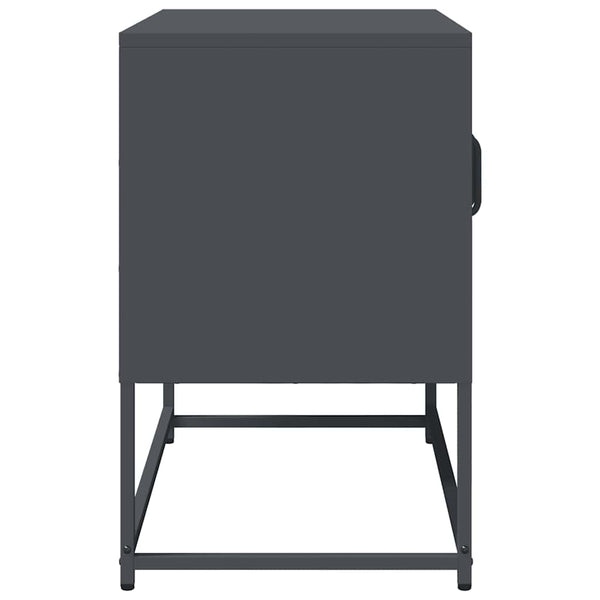 TV-Schrank Anthrazit 68x39x60,5 cm Stahl