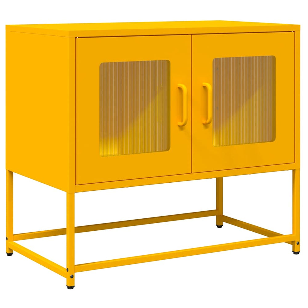 TV-Schrank Senfgelb Stahl 68 cm