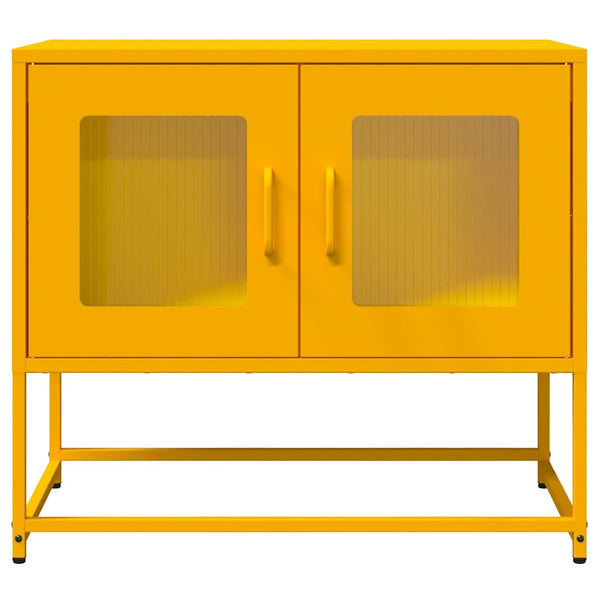 TV-Schrank Senfgelb Stahl 68 cm