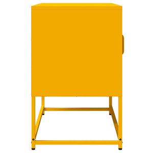 TV-Schrank Senfgelb Stahl 68 cm
