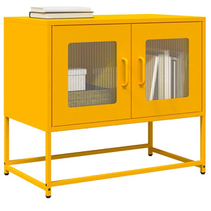 TV-Schrank Senfgelb Stahl 68 cm