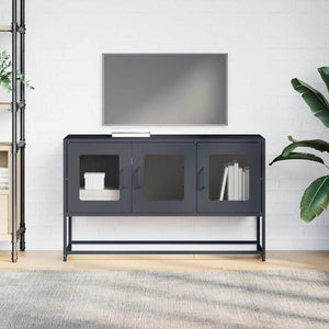 Anthrazit TV-Schrank aus Stahl – 100,5 cm