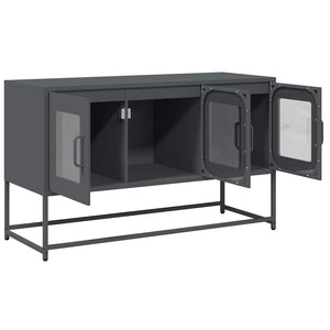 Anthrazit TV-Schrank aus Stahl – 100,5 cm