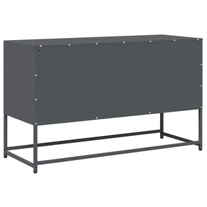 Anthrazit TV-Schrank aus Stahl – 100,5 cm