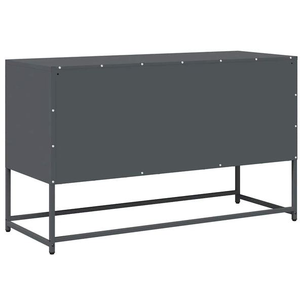 Anthrazit TV-Schrank aus Stahl – 100,5 cm