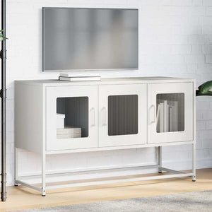 Weißer TV-Schrank, 100,5 cm