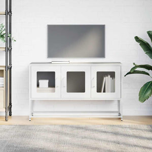 Weißer TV-Schrank, 100,5 cm