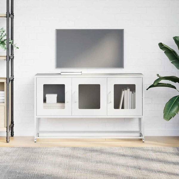 Weißer TV-Schrank, 100,5 cm