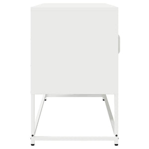 Weißer TV-Schrank, 100,5 cm