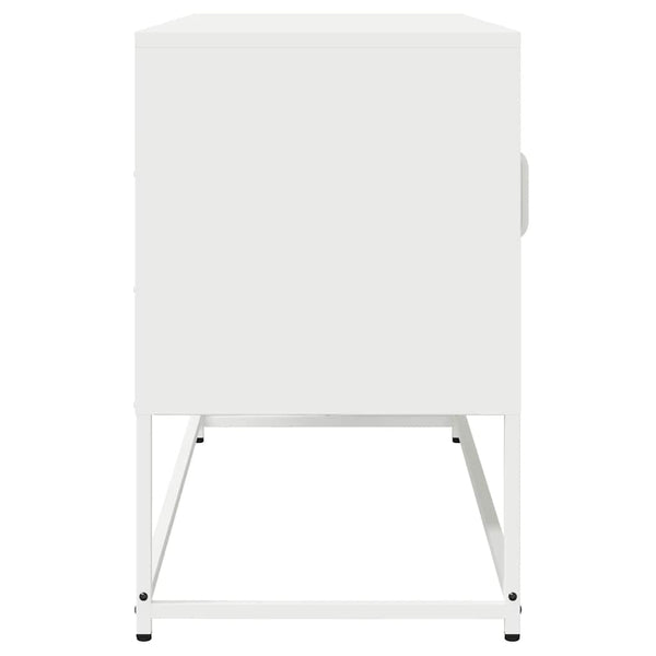 Weißer TV-Schrank, 100,5 cm