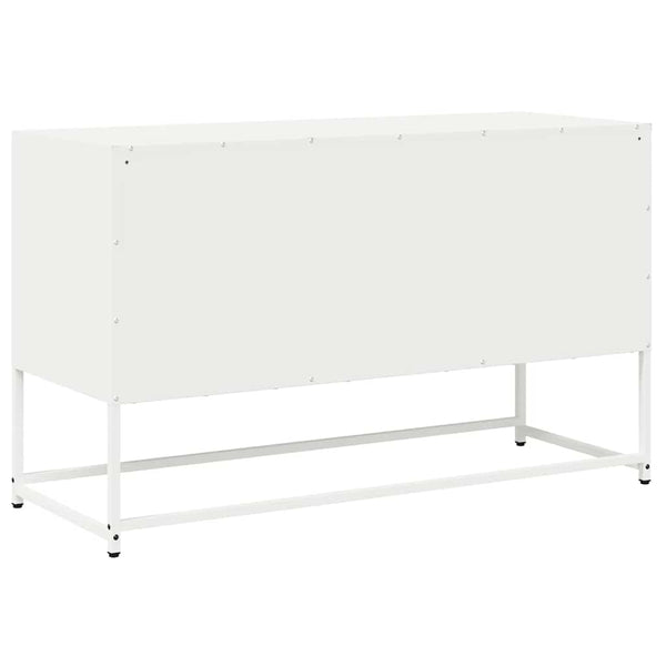 Weißer TV-Schrank, 100,5 cm
