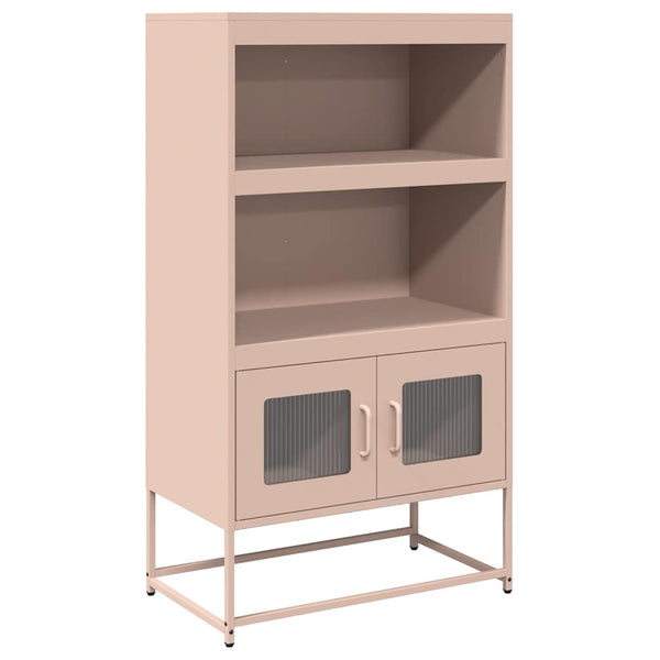 Highboard Rosa Stahl 68x39x123 cm