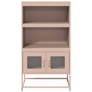 Highboard Rosa Stahl 68x39x123 cm
