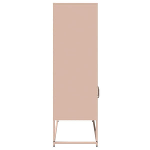 Highboard Rosa Stahl 68x39x123 cm