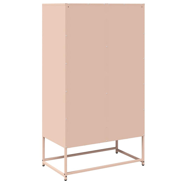 Highboard Rosa Stahl 68x39x123 cm