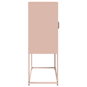 Highboard Rosa Stahl 68x39x107cm