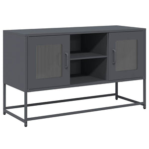 Anthrazit TV-Schrank Stahl 100,5 cm