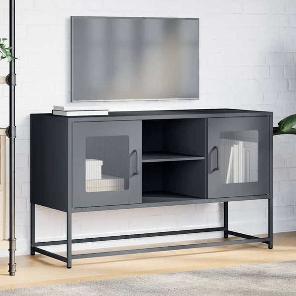 Anthrazit TV-Schrank Stahl 100,5 cm