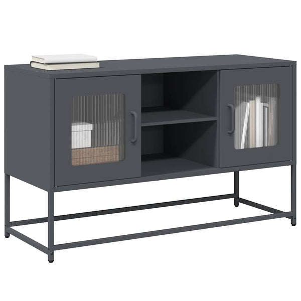 Anthrazit TV-Schrank Stahl 100,5 cm