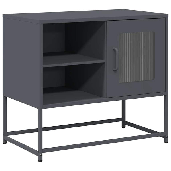 Anthrazit TV-Schrank Stahl 68 cm