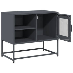 Anthrazit TV-Schrank Stahl 68 cm