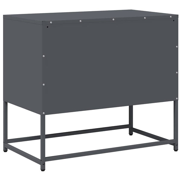 Anthrazit TV-Schrank Stahl 68 cm